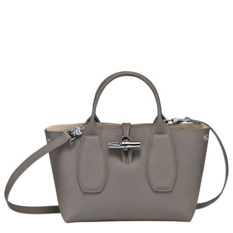 Longchamp Roseau Top handle bag S Turtledove | ZMC-928045